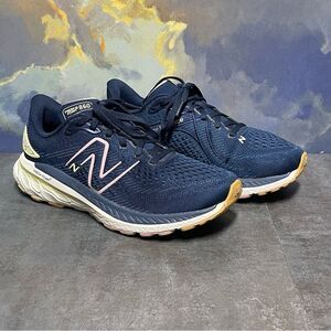 New Balance Fresh Foam X 860 Women's Navy Blue Running Shoes Size 8.5B